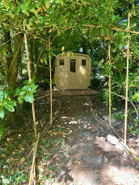 sauna au feu de bois – espace bien-être Les Reflets Roz, Côtes-d'Armor, Bretagne