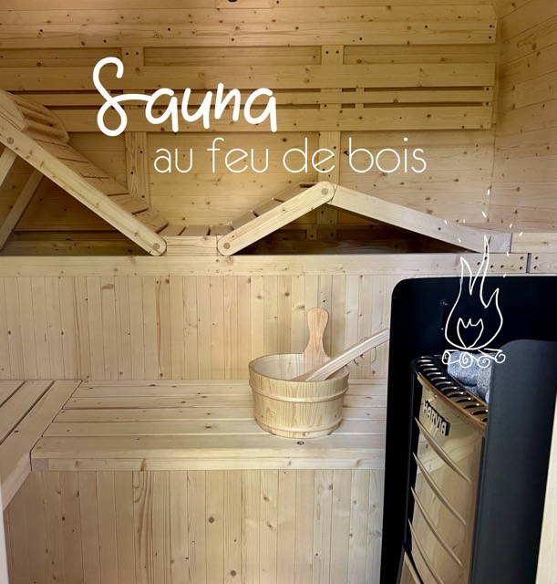 Sauna au feu de bois en pleine nature bretonne – Les Reflets Roz, Côtes-d'Armor