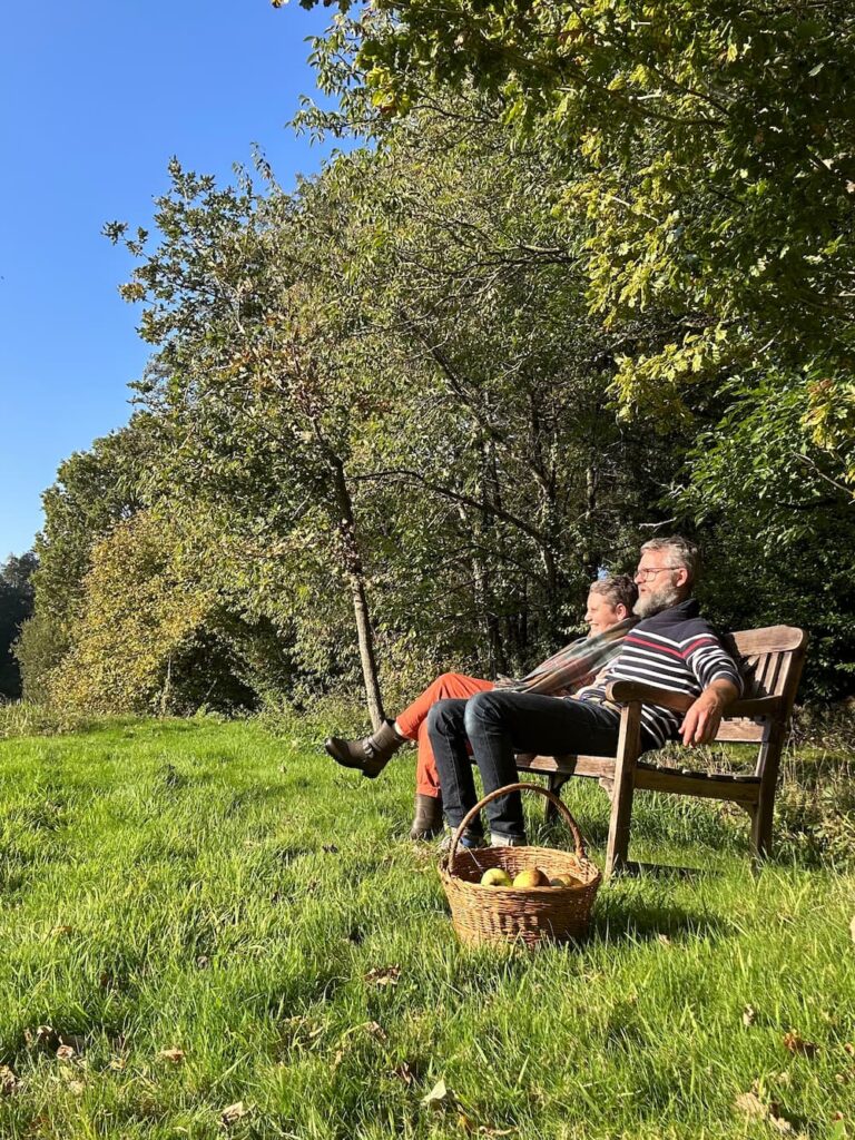 Sébastien et Céline, gérant des Reflets Roz - maison d'hôte en Bretagne