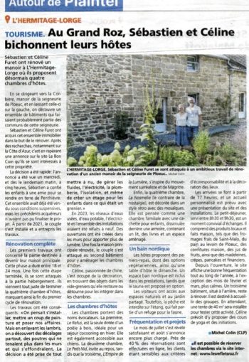 Le Penthièvre vient rendre visite aux Reflets Roz